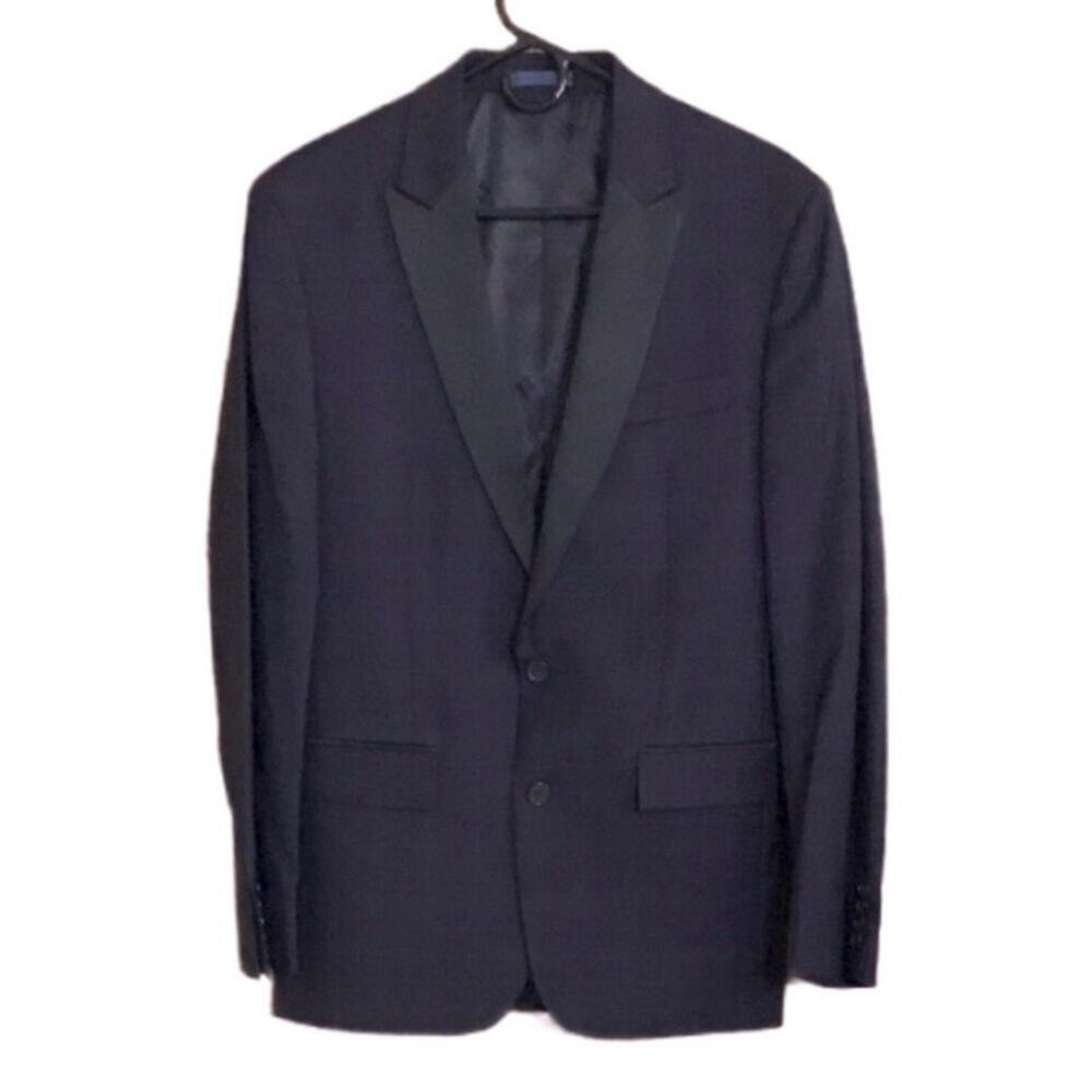 Ryan Seacrest Distinction Dinner Jacket Plaid 38R